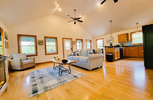 Carova Beach House | The Salty Seahorse!4x4 beach, private dock, hot tub, pool, Horses. Pet-Friendly
