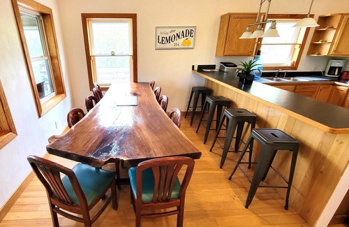 Carova Beach House | The Salty Seahorse!4x4 beach, private dock, hot tub, pool, Horses. Pet-Friendly