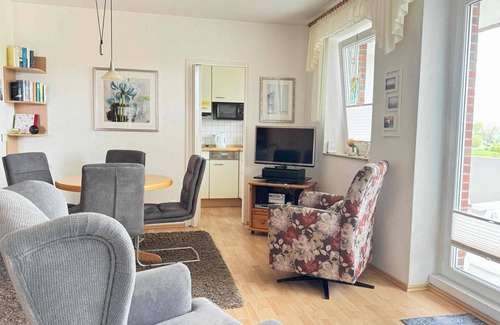 Horumersiel Apartment | The Seerose for 2-3 persons with Internet