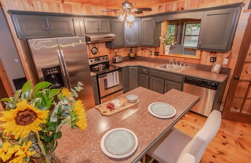 Fountain Run Cabin | The Shady Pine @ Barren River Lake,KY~Luxury Cabin, NOW BOOKING FOR THE HOLIDAYS