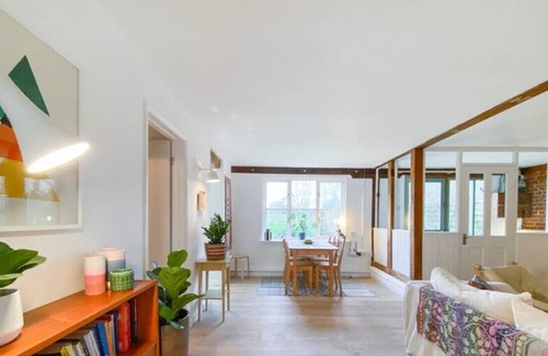Woodbridge House | The Stables at Wash Farm for 3, with wood burner