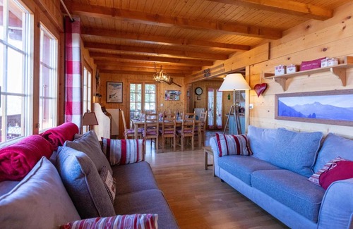 Les Posses-sur-Bex Ski Chalet | The Stag's Chalet by Gryon Luxury