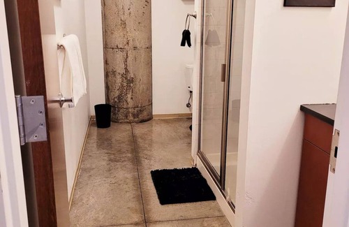 Downtown West Apartment | The Staycation City Loft w/Free Gated Parking- Minutes from Attractions