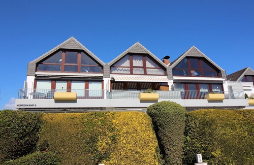 Rettin Apartment | The vacation apartment Traumblick at Kortenkamp 5 in Rettin extends over 2 floors.