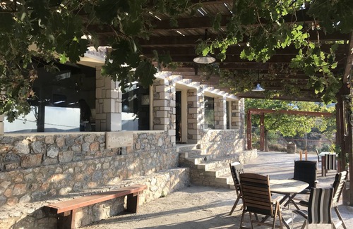 Rethymno House | The view of Mitato Charkia Villa
