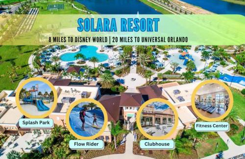 Four Corners Villa | Themed Resort Villa, Mins To Disney Pool Gym