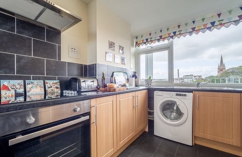 Felixstowe Apartment | This apartment has absolutely amazing views of the waterfront and pier.
