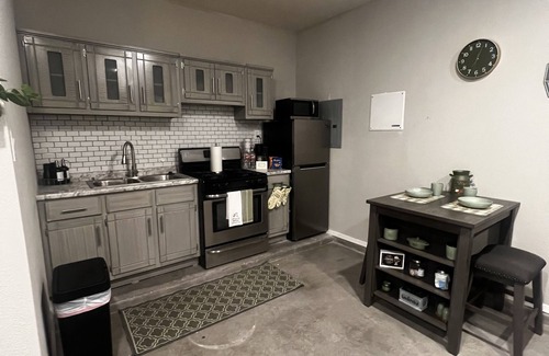 Biggs Field Apartment | This is a luxuriously new cozy studio