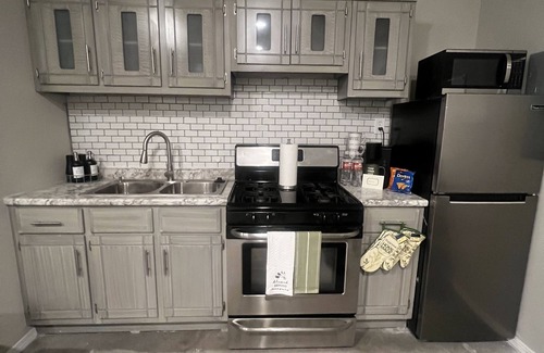 Biggs Field Apartment | This is a luxuriously new cozy studio