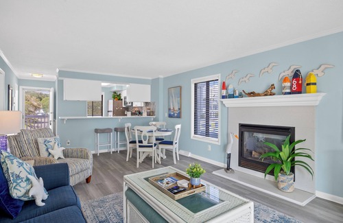 Kure Beach Condo | This is the VIEW! Steps to the SAND-4 Resort pools-Beach Chairs-LOCATION!