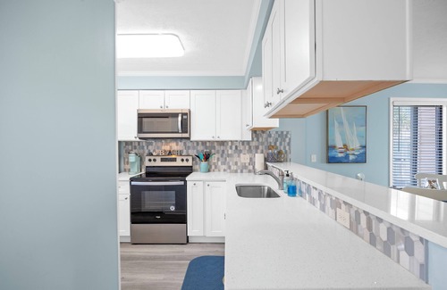 Kure Beach Condo | This is the VIEW! Steps to the SAND-4 Resort pools-Beach Chairs-LOCATION!