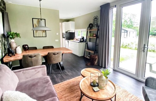 Oosterwolde House | This nicely furnished vacation home is beautifully situated on the edge of an inviting vacation park
