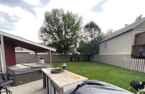 Meeker House | This privately owned home is steps away from the beautiful White River.
