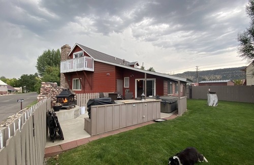 Meeker House | This privately owned home is steps away from the beautiful White River.
