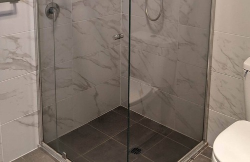 Edmondson Park House | This Queen bed with private attached bathroom