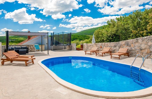 Lovrec House | This vacation home with pool is located in the idyllic hinterland of Dalmatia.