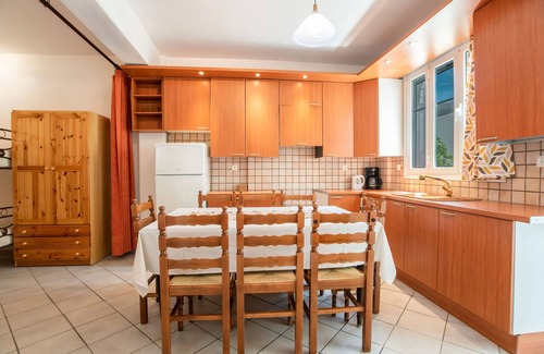 Paros Apartment | Three - Bedroom Apartment without Kitchen (7-9 Adults), First Floor, near beach.