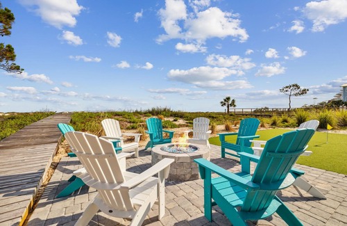 Cape San Blas House | Tides Beach House: Beachfront New Build- Sleeps 30, Pet Friendly, Priv. Pool