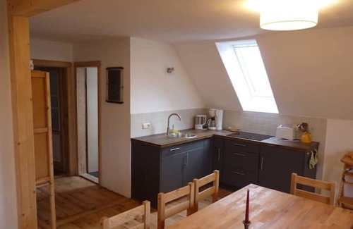 Hermsdorf House | Time-out house Jannowitz with fireplace, sauna and garden in Lower Lusatia