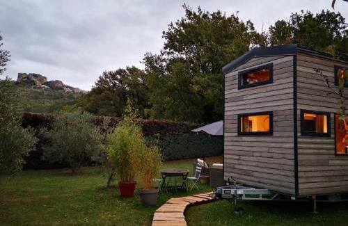 Saignon House | Tiny House avec vue sur le rocher de Saignon, Luberon
