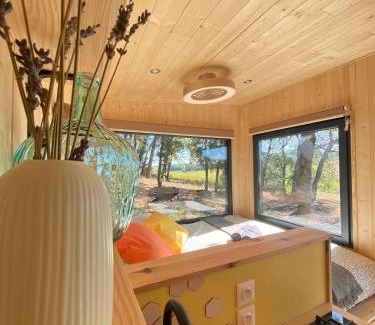 Mondragon House | Tiny-House Grand Confort - Salle de bain italienne - Lit King - 10 min A7