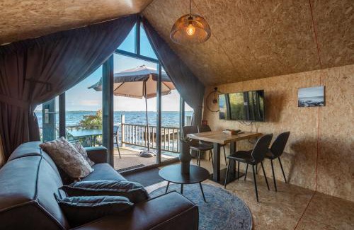 Sint Jansklooster Resort | Tiny House Havenzicht | 4 personen