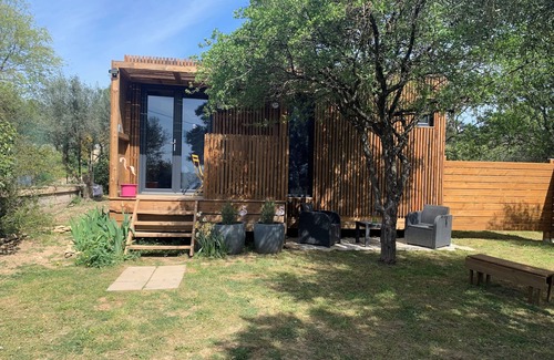 Aubais House | Tiny House. La chambre des oliviers