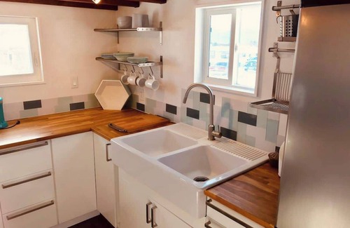 Leadville Apartment | Tiny House Maverick in a tiny house park!