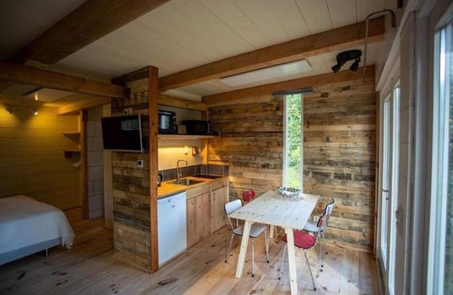Sint Maartensvlotbrug House | Tiny House Philomenos, eco-friendly built in the beautiful Campanula Park, Sint Maartenszee
