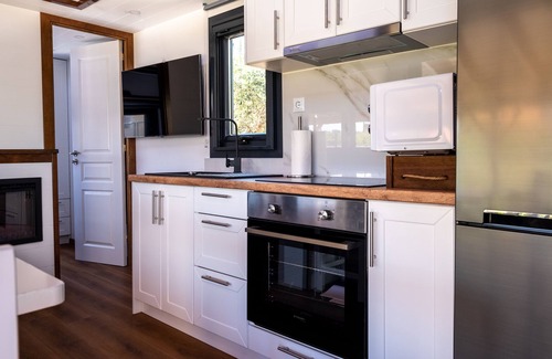 Gazi Ski Chalet | Tiny Villa among the Olives.