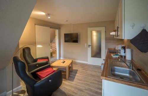 Spiekeroog Apartment | Tolle Ferienwohnung im Inselhaus Arche Svea in Unmittelbare Nähe zum Deich und z