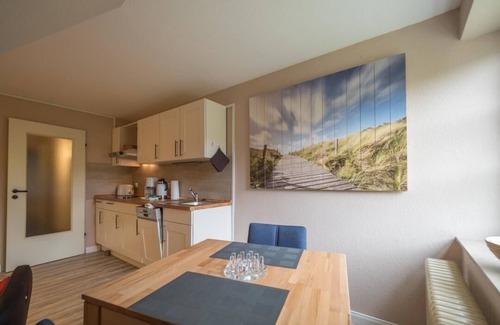 Spiekeroog Apartment | Tolle Ferienwohnung im Inselhaus Arche Svea in Unmittelbare Nähe zum Deich und z