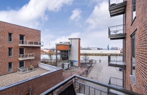 Wismar Apartment | Tolles Ferienapartment mit Balkon in Erstklassiger Lage im Hafen von Wismar