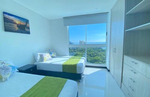 Santa Marta Apartment | Tom Ocean Club con vista al mar piso 15 bello horizonte santa marta carrera 3 #110-55 bello orizonte santa marta