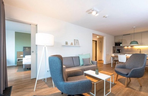 Langeoog Apartment | Top Apartment in Strandnähe mit Loggia, Strandkorb, Zwei Bädern & Sauna im Haus!