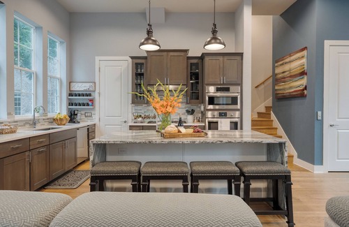 Riverside House | Town Lake Townhouse | Hot Tub, Game Room & Skyline Views