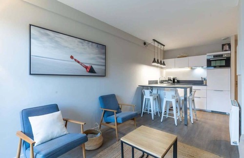 Le Touquet-Paris-Plage Apartment | Très bel appt 5 personnes avec piscine, parking gratuit et tennis 64