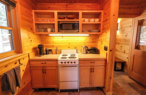 Mazama Cabin | Trailside Retreat 2 bedroom cabin - dogs welcome