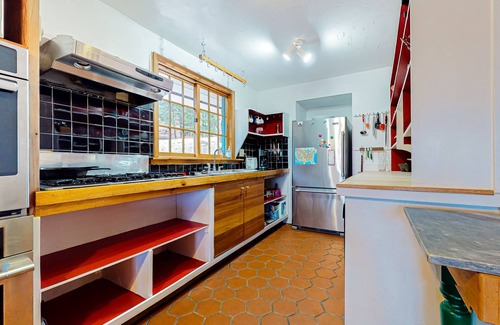 Pittsfield House | Tranquil dog-friendly retreat with generous deck, fitness area, & amazing views