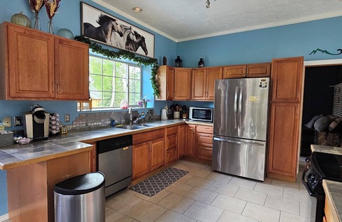 Kenai House | Tranquil Kenai Block Home.