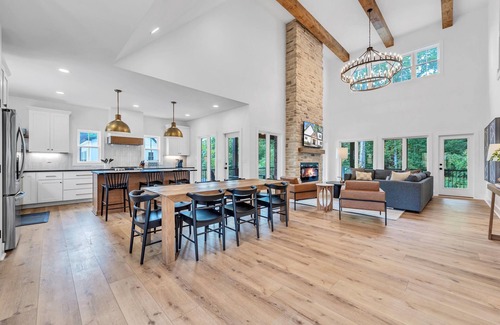 Moneta House | Tranquil Shores Estate, Luxury Lakefront Compound w/Heated Salt Pool, Hot Tub, Dock!