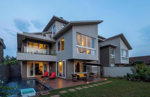 Anjuna Villa | Tranquil villa with 4 bedrooms and WiFi, AC in Anjuna, North Goa
