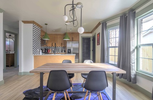 Central Oklahoma City House | Traxler House - featuring local artist Traxler