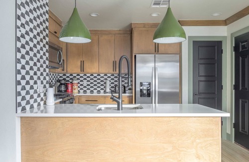 Central Oklahoma City House | Traxler House - featuring local artist Traxler