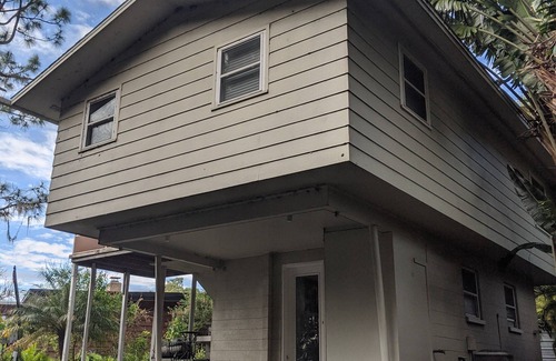 Tarpon Springs House | Tree House Treasure - elevated home hovering over the lagoon with 4 kayaks!