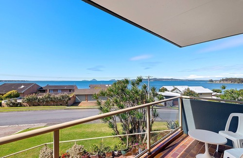 Soldiers Point Apartment | Triview - Mitchell Street, Unit 4/1-3, Soldiers Point - Spectacular water views