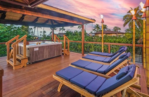 Wainiha House | Tropical Bamboo Hideaway By Parrish Kauai - walk to beach & privacy!