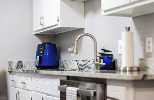 Tallahassee House | Tucked away in a quiet, cozy neighborhood, our home offers a peaceful retreat.