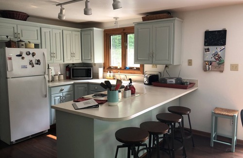 Fish Creek Cottage | Tucked Awayn3-bedroom Fish Creek cottage. Two miles from Peninsula State Park.