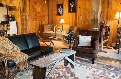 Fairborn House | Tucked beneath our historic 1895 German bank barn, is the Bunkhouse!